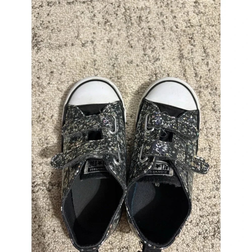 Converse Chuck Taylor Star Glitter Toddlers 10 Girls Shoes